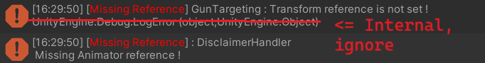 Unity Console Preview